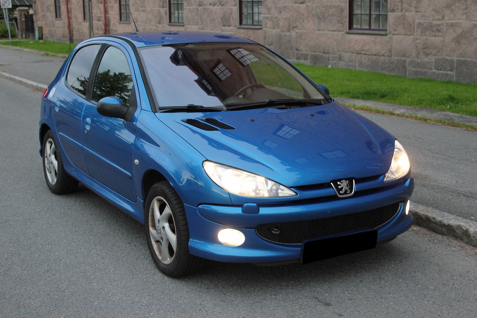 Auto occasion Peugeot 206 1.6 TDI 105CV 2008 Bleu Genève